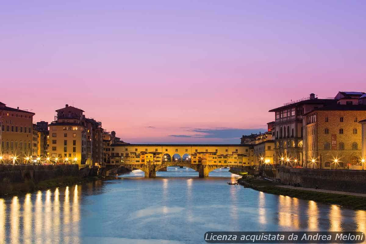 Previsione meteo Firenze: nuvole e pioggia oggi, sole in arrivo