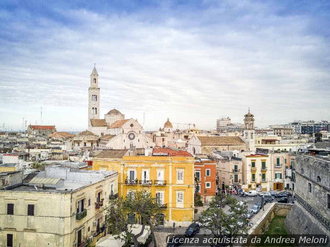 Previsione meteo Bari: nuvole e piovaschi in arrivo