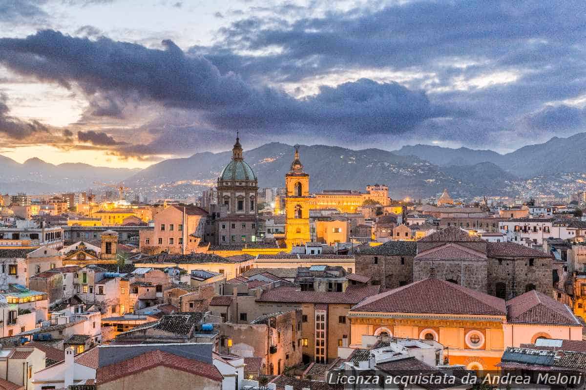 Previsione meteo Palermo: nuvole e vento in arrivo