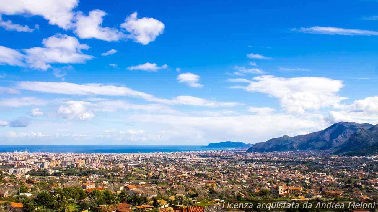 Previsione meteo Palermo: nuvole e pioggia in arrivo
