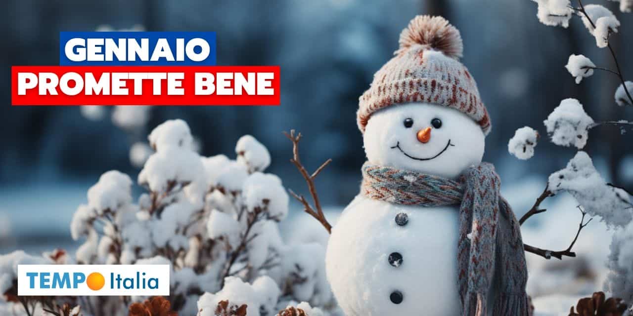 Meteo: freddo, gelo, neve! Gennaio avrà molto da dire
