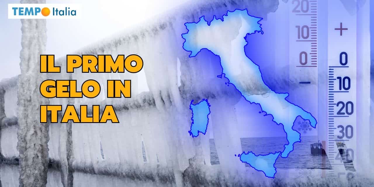 Meteo, ecco la prima forte ondata di gelo in Italia