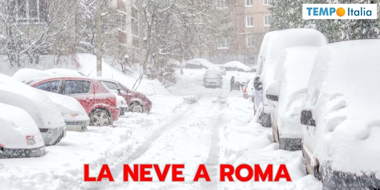 Roma: 40 centrimetri di neve in 24 ore 19 Roma: 40 centrimetri di neve in 24 ore