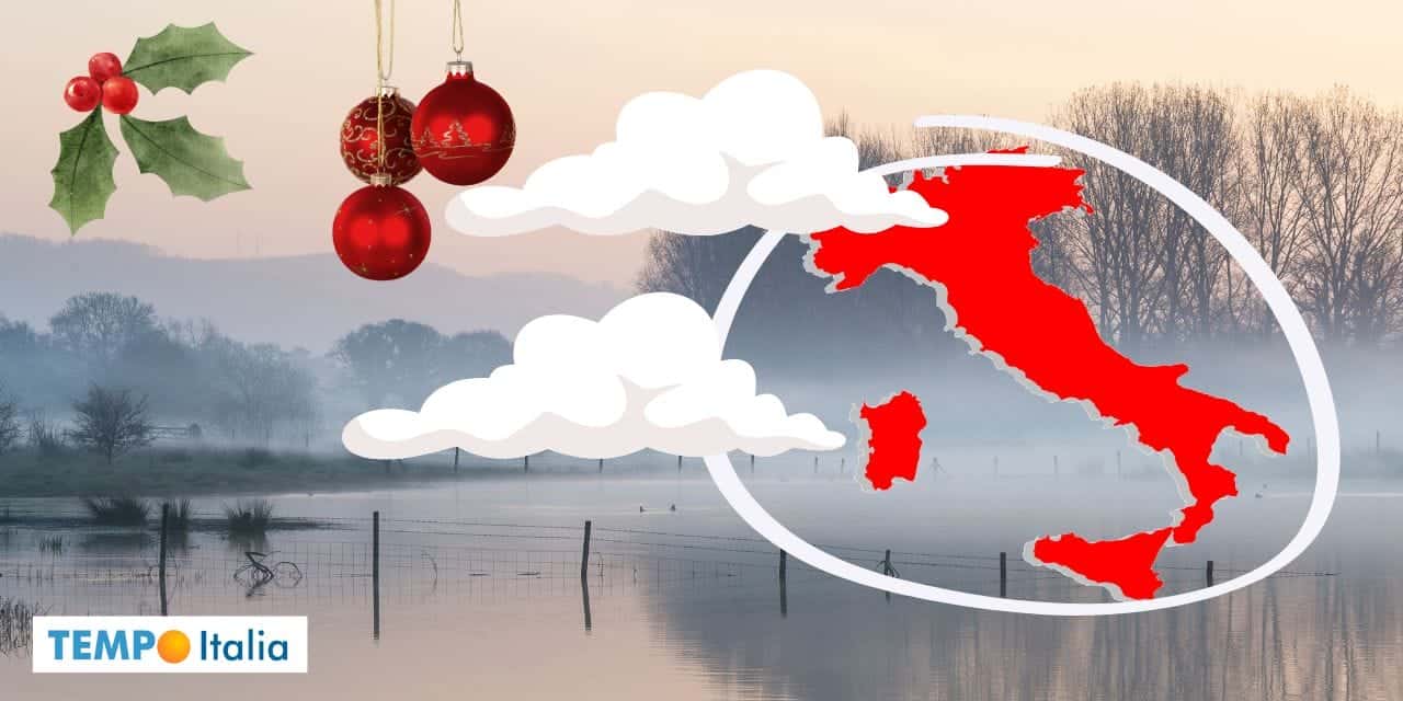 Previsioni meteo: Natale da brivido, addio alla magia delle feste