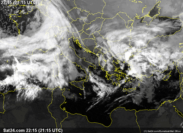 Gelo della Russia lambisce l'Italia del Nord, e da ovest arriva una perturbazione. PREVISIONE 3 wapt image post 1