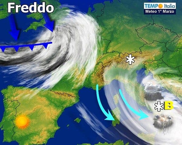 Furia super maltempo, da martedì inizia a migliorare. Sarà solo una tregua, a seguire altre perturbazioni