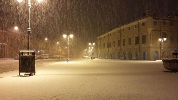 Cuneo e provincia, tormente di neve. Ultimi scatti foto della situazione