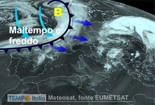 La quiete prima della burrasca: avanza aria fredda. Meteo in peggioramento. Maltempo ad iniziare dal Nord Italia, con neve, grandine, temporali 2 wapt image post 1045
