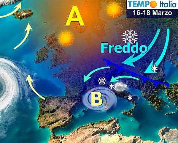 Nuovo colpo di coda dell’inverno prossima settimana, la primavera stenta ad esplodere