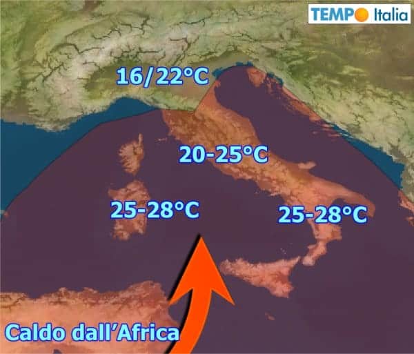 Scoppia la primavera, brusco aumento termico da Nord a Sud 2 wapt image post 1201