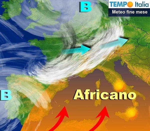Anticiclone africano farà schizzare in alto le temperature, anticipo estate. Nord Italia ai margini. Novità ad aprile 2 wapt image post 1204