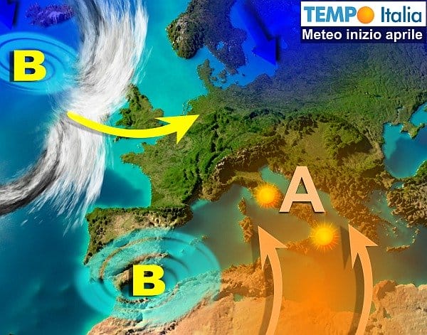 Anticiclone africano farà schizzare in alto le temperature, anticipo estate. Nord Italia ai margini. Novità ad aprile 3 wapt image post 1205