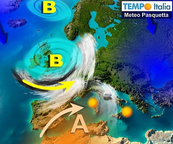 Qualche locale pioggia a Pasquetta, poi esploderà la primavera con l’anticiclone africano. Seguirà maltempo ad aprile 64 Qualche locale pioggia a Pasquetta, poi esploderà la primavera con l’anticiclone africano. Seguirà maltempo ad aprile