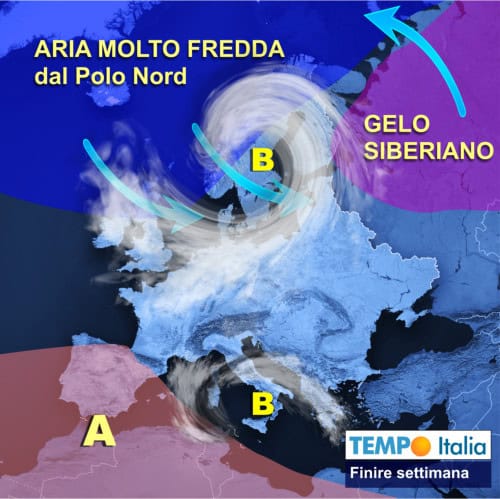 Raffica di perturbazioni. Neve su Alpi e cime Appennino, neve in Val Padana seguono gelate 3 wapt image post 123 2