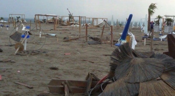 Tromba marina diventa tornado nel veneziano, danni ad alcune strutture turistiche 3 wapt image post 1582