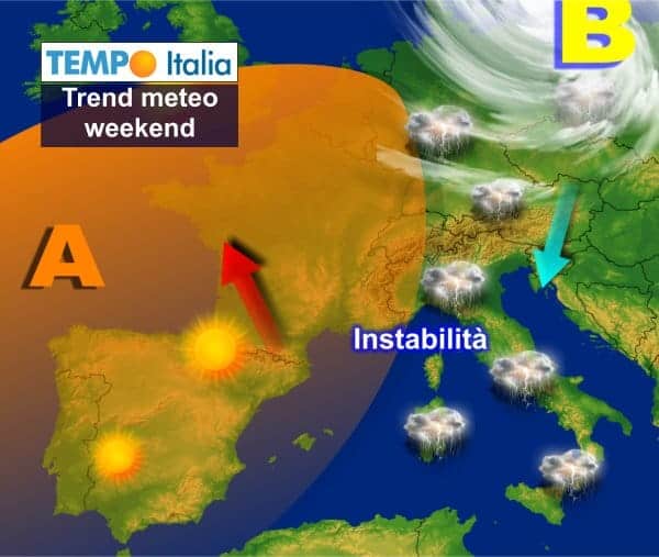Estate a strattoni: meteo incerto con temporali, possibile super caldo dopo metà mese 34 Estate a strattoni: meteo incerto con temporali, possibile super caldo dopo metà mese