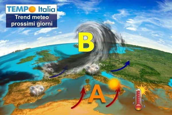 Svolta meteo a metà settimana: scoppia il caldo africano al Centro Sud, ma Nord sotto super temporali 22 Svolta meteo a metà settimana: scoppia il caldo africano al Centro Sud, ma Nord sotto super temporali