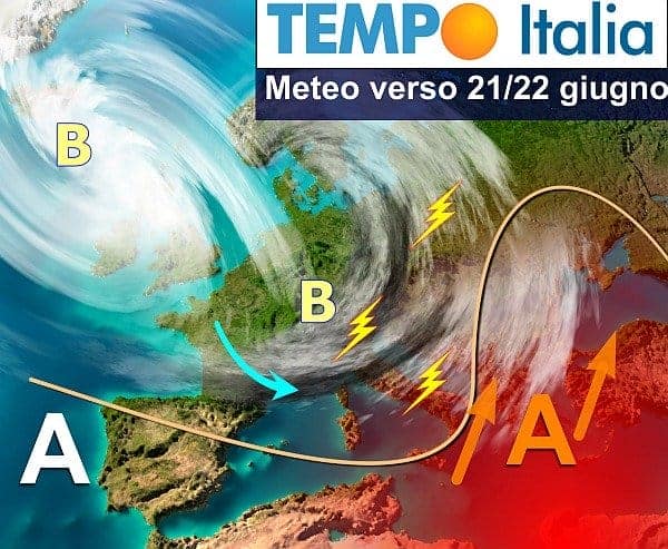 Italia divisa in due: caldo africano cocente al Sud, nuovi temporali al Nord. Cambiamenti meteo la prossima settimana 3 wapt image post 1636