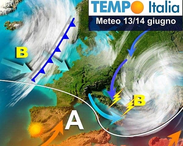 Nuove piogge e temporali ad iniziare dal Nord. Meteo instabile ad inizio settimana, poi gran caldo africano 3 wapt image post 1645