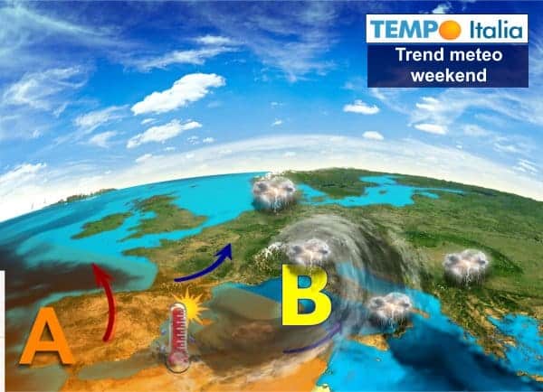 Accelerazione del maltempo nel fine settimana: violenti temporali e crollo temperature 10 Accelerazione del maltempo nel fine settimana: violenti temporali e crollo temperature