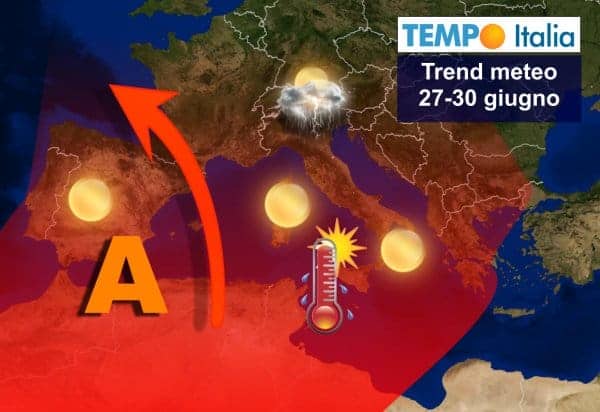 Dai temporali al caldo d'estate. Ma nuove sorprese incombono a fine mese 3 wapt image post 1731