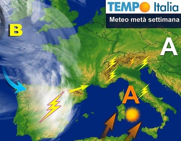 Estate in grande spolvero, ancora temporali pomeridiani in agguato. Caldo in accentuazione 3 wapt image post 1789