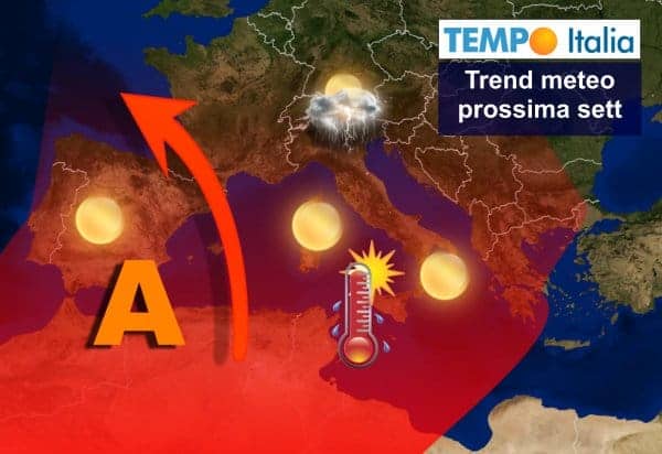 Meteo weekend con piogge su Adriatiche e al Sud, altrove bello. Super caldo da lunedì 3 wapt image post 1892