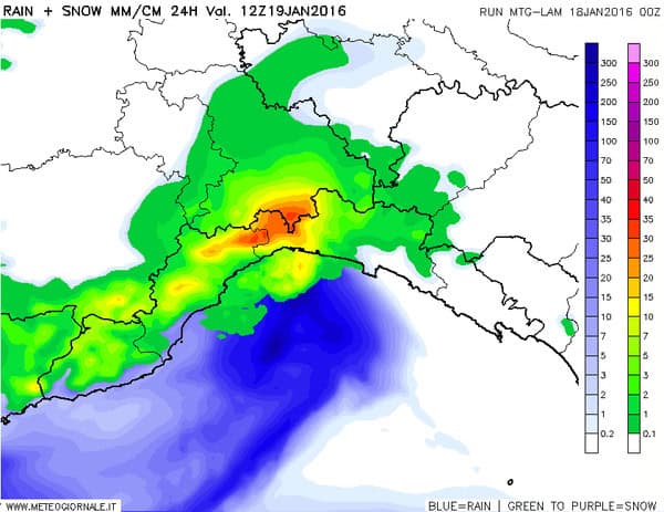 Meteo Liguria, la possibilità di neve si estende a Genova e Savona 3 wapt image post 192 2