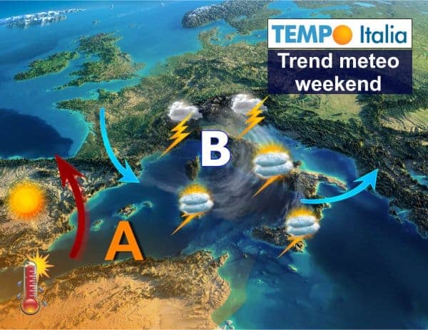 Break con temporali nel weekend, ma poi gran caldo per Anticiclone africano sino ad agosto 10 Break con temporali nel weekend, ma poi gran caldo per Anticiclone africano sino ad agosto