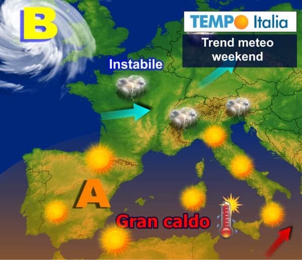 Canicola africana dal weekend ai primi d’agosto. Meteo da vacanze al mare