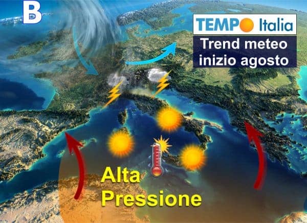 Canicola africana dal weekend ai primi d'agosto. Meteo da vacanze al mare 3 wapt image post 1989