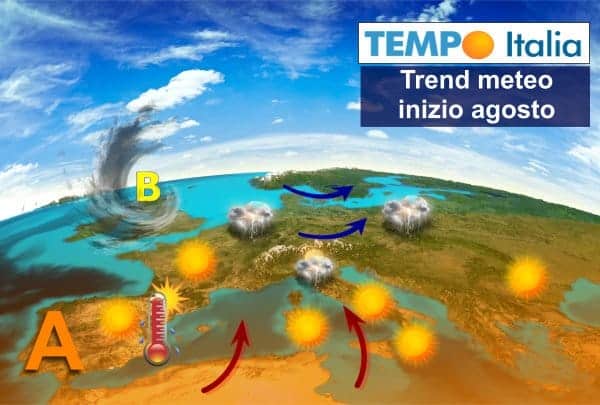 Sussulto d'orgoglio dei temporali, ma poi tornerà il gran caldo. Meteo d'estate a inizio agosto 2 wapt image post 2001