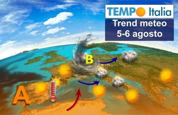 Sussulto d'orgoglio dei temporali, ma poi tornerà il gran caldo. Meteo d'estate a inizio agosto 3 wapt image post 2002
