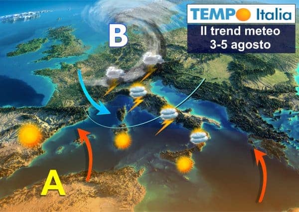 Meteo d'agosto, al via col gran caldo e con l'afa. Seguiranno violenti temporali 3 wapt image post 2012