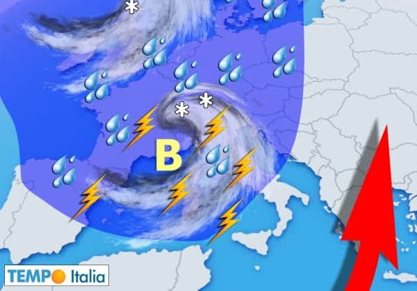 Declino meteo Estate 2016. Neve su Alpi, temporali. Trend fine mese da fine Estate
