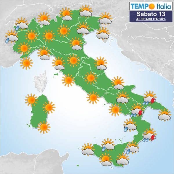 Nuovo marcato peggioramento condizioni meteo ad iniziare da Nord. Le conseguenze sul Ferragosto 7 wapt image post 2065