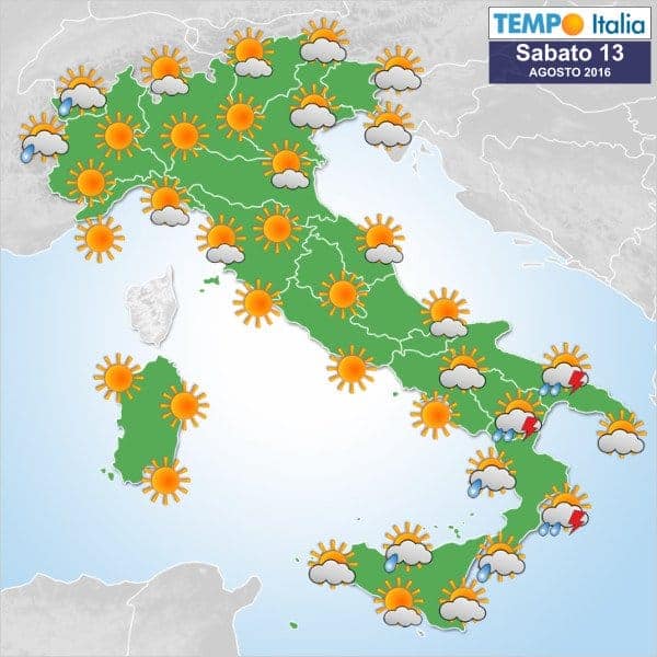 METEO ITALIA: migliora al Sud, poi maltempo al Nord e di nuovo Centro e Sud. A Ferragosto forse sole 8 wapt image post 2077