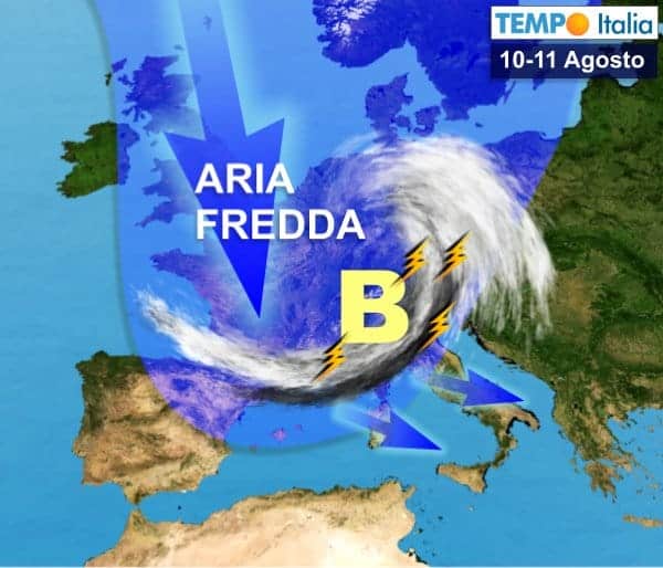 Centro e Sud con temporali sparsi, ma poi maltempo al Centro Nord, seguito da calo termico 2 wapt image post 2080