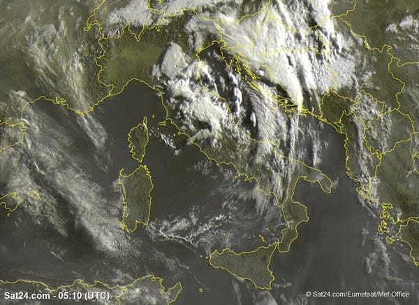 Goccia fredda su Italia centrale, dove c’è meteo avverso, e fa rotta verso il Sud 3 wapt image post 2093