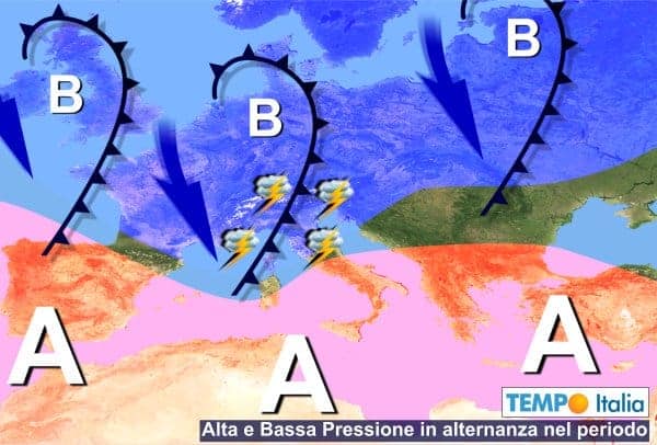 L’Autunno sarà dietro l’angolo ad aspettare la decadenza dell’Estate. Temporali con caldo di fine stagione 3 wapt image post 2121