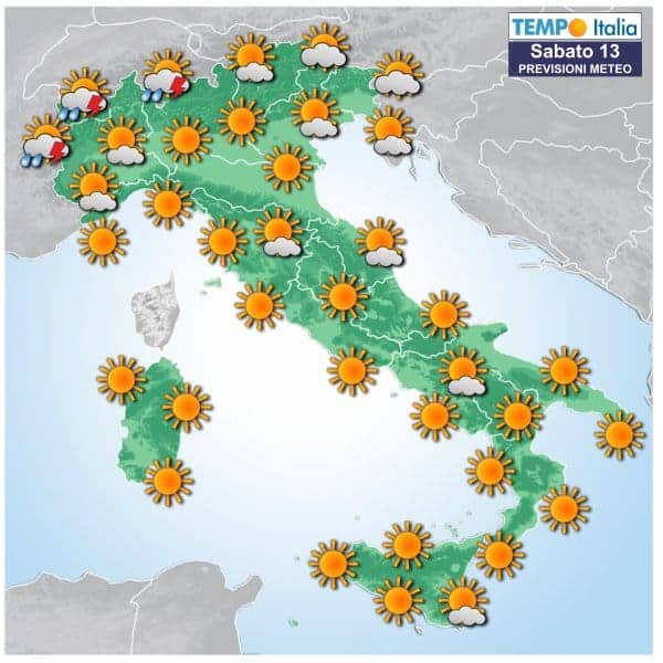 Meteo Italia: Ferragosto bello e caldo, Alpi temporali sparsi. In seguito temporali anche forti al Centro Nord 4 wapt image post 2124