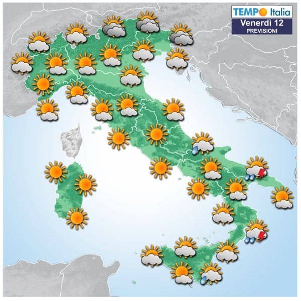 Previsioni Meteo per oggi Venerdì 13 in Italia. Il dettaglio 3 wapt image post 2130