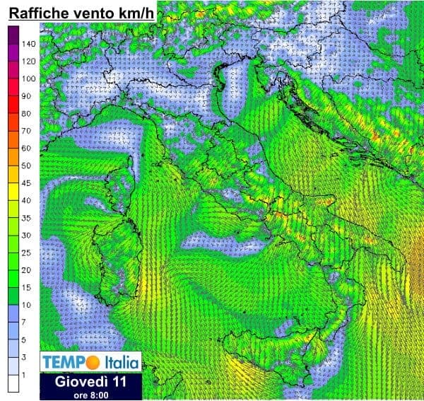 Previsioni Meteo per oggi Venerdì 13 in Italia. Il dettaglio 5 wapt image post 2132