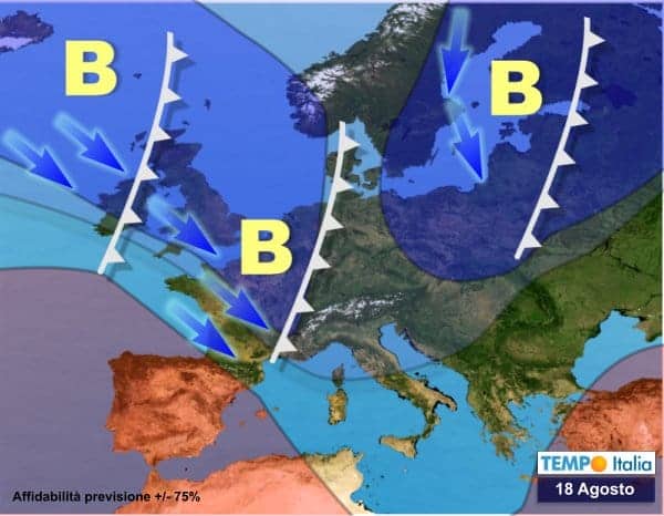 Meteo Italia: Ferragosto bello e caldo, Alpi temporali. Nord Italia segue peggioramento 3 wapt image post 2138