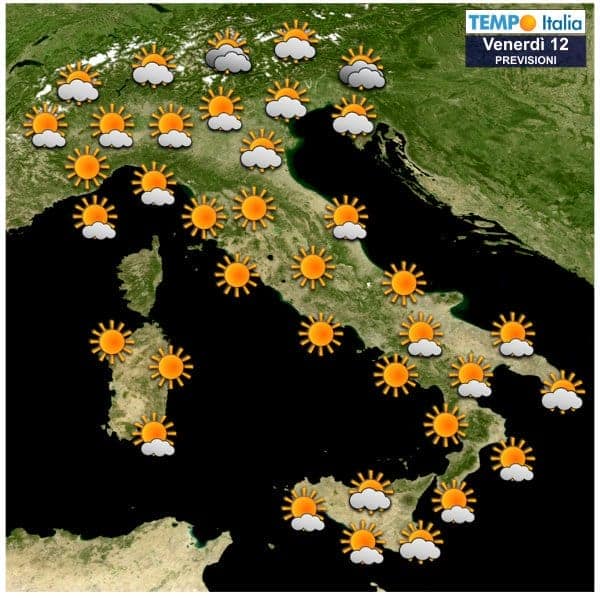 Meteo Italia: Ferragosto bello e caldo, Alpi temporali. Nord Italia segue peggioramento 5 wapt image post 2140