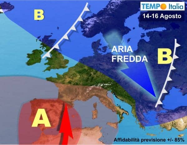 Maltempo al Nord in estensione alle altre regioni. Attese 48 ore di meteo avverso. Effetti sul Ferragosto 3 wapt image post 2157