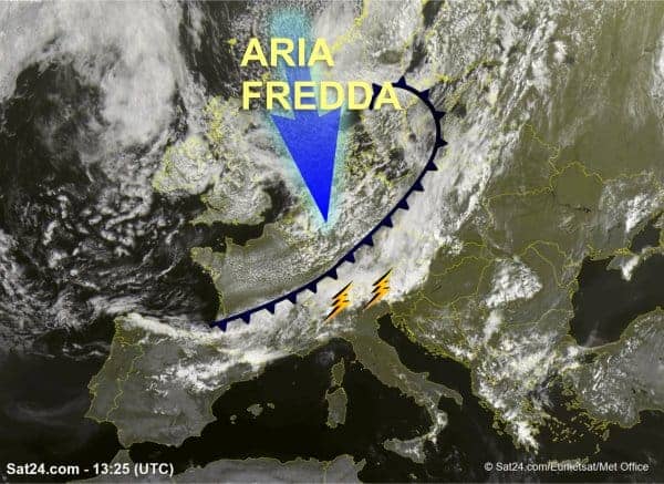 Perturbazione alle porte dell’Italia. Oltralpe condizioni meteo avverse 2 wapt image post 2165