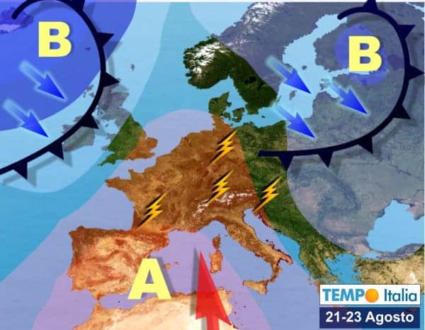 Caldo tropicale rimandato di qualche giorno. Previsioni meteo: nuovi forti temporali al Nord, poi robusto Anticiclone caldo. Novità d'ultim'ora 42 Caldo tropicale rimandato di qualche giorno. Previsioni meteo: nuovi forti temporali al Nord, poi robusto Anticiclone caldo. Novità d’ultim’ora