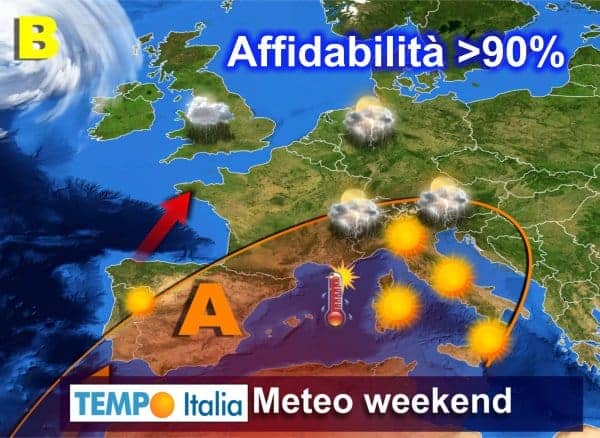 Ribaltone meteo: dopo un weekend d'estate, possibile burrasca d'inizio settembre 2 wapt image post 2341