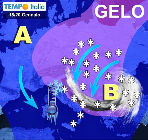 Meteo Italia: verso il freddo con nevicate anche in pianura. Brusco arrivo dell’Inverno 4 wapt image post 258